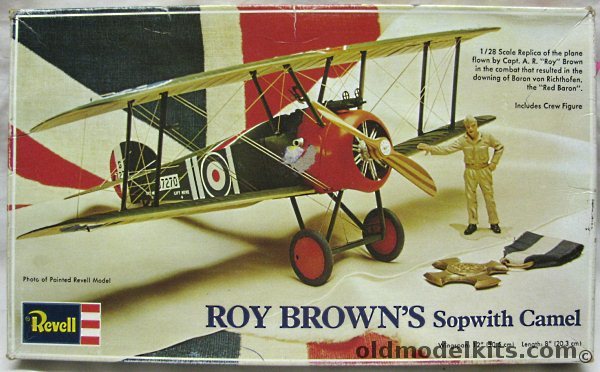 Revell 1/28 Roy Brown's Sopwith Camel, H234 plastic model kit